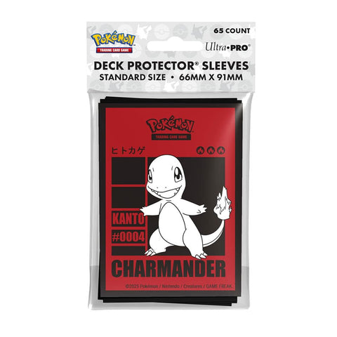Charmander 65ct Deck Protector Sleeves for Pokémon