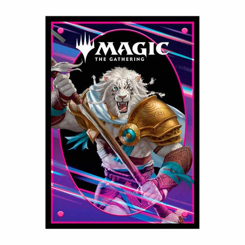 Foundations: Ajani 100ct Deck Protector Sleeves for Magic: The Gathering