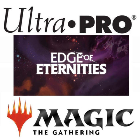 Magic the Gathering CCG: Edge of Eternities 100ct Deck Protector Sleeves in Clear Box Key Character PW