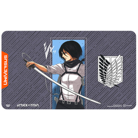 UniVersus: Attack on Titan: Battle for Humanity Mikasa Playmat