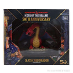 Dungeons & Dragons: Icons of the Realms- 50th Anniversary - Classic Red Dragon