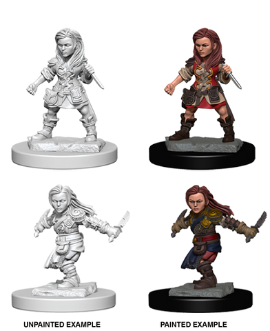 Dungeons & Dragons Nolzur's Marvelous Unpainted Miniatures: W1 Halfling Female Rogue