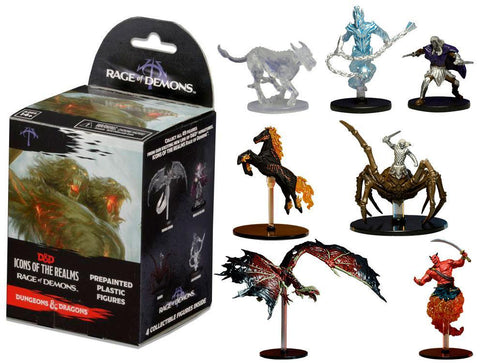 Dungeons & Dragons Fantasy Miniatures: Icons of the Realms Set 3 Rage of Demons