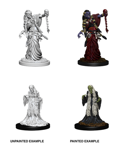 Dungeons & Dragons Nolzur's Marvelous Unpainted Miniatures: W6 Green Hag & Night Hag