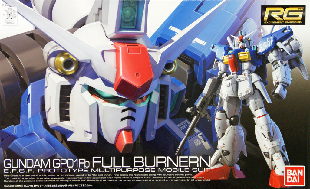 Bandai RG 1/144 Rx-78 Gp01-Fb – Portals Games & Comics