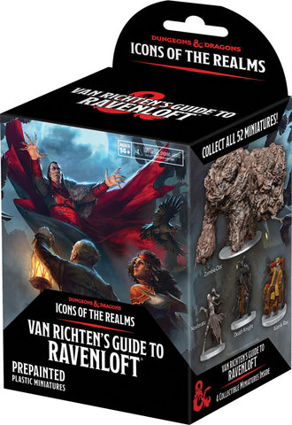 Dungeons & Dragons Fantasy Miniatures: Icons of the Realms Set 21 Van Richten`s Guide to Ravenloft Blind Box Booster