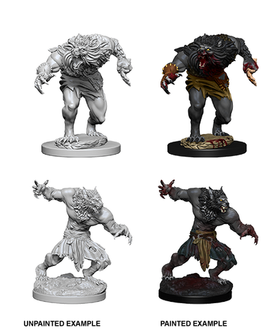 Dungeons & Dragons Nolzur's Marvelous Unpainted Miniatures: W4 Werewolves