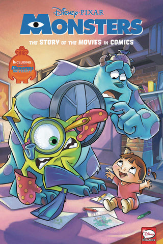 Disney Pixar Monsters Inc & University Movie In Comics Hardcover (C