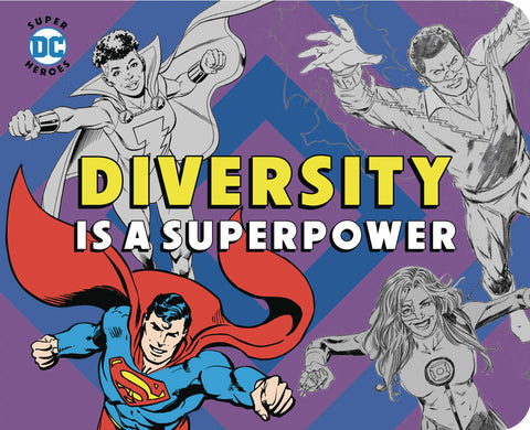 DC Super Heroes Diversity Is Superpower Board Book