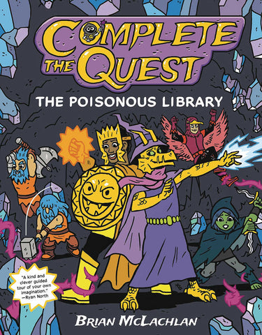 Complete The Quest The Poisonous Library Graphic Novel