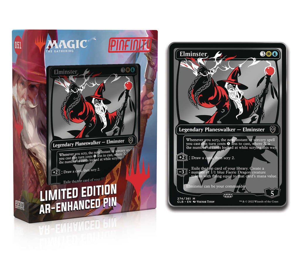 Magic The Gathering Commander Legends Elminster Limited Edition Ar Pin Portals Games & Comics Magic The Gathering Commander Legends Elminster Limited Edition Ar Pin Portals Games & Comics