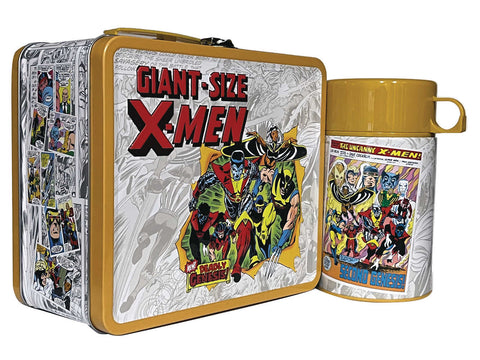 Tin Titans Giant Size X-Men Previews Exclusive Lunch Box W/Beverage Contain