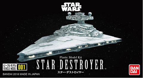 Bandai Star Wars Vehicle Model 001 Star Destroyer 'Star Wars'