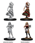 Pathfinder Deep Cuts Unpainted Miniatures: W4 Bartender/Dancing Girl