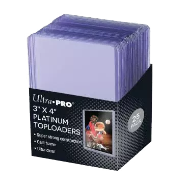Toploader: 3in x 4in Ultra Clear Platinum 35pt (25)
