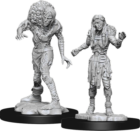 Dungeons & Dragons Nolzur's Marvelous Unpainted Miniatures: W14 Drowned Assassin & Drowned Asetic