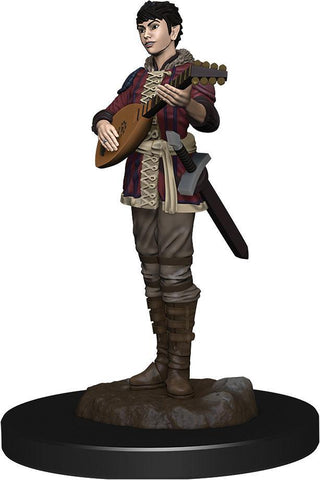 Dungeons & Dragons Fantasy Miniatures: Icons of the Realms Premium Figures W4 Half-Elf Bard Female