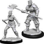 Dungeons & Dragons Nolzur's Marvelous Unpainted Miniatures: W13 Orc Barbarian Female