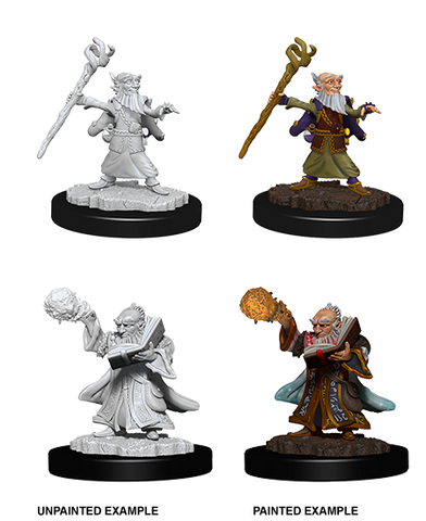 Dungeons & Dragons Nolzur's Marvelous Unpainted Miniatures: W6 Male Gnome Wizard