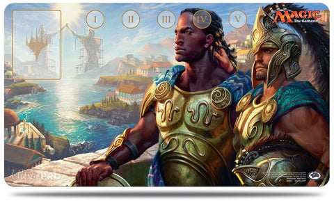 Kyanios and Tiro of Meletis Standard Gaming Playmat for Magic: The Gathering