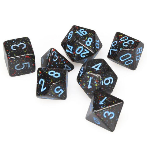 Chessex: Speckled 7-Die Set - Blue Stars