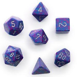 Chessex: Speckled 7-Die Set - Silver Tetra