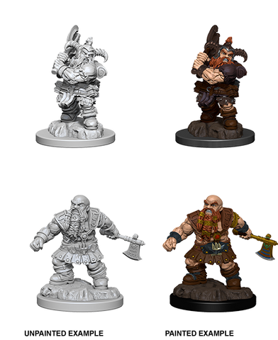 Dungeons & Dragons Nolzur's Marvelous Unpainted Miniatures: W6 Dwarf Male Barbarian