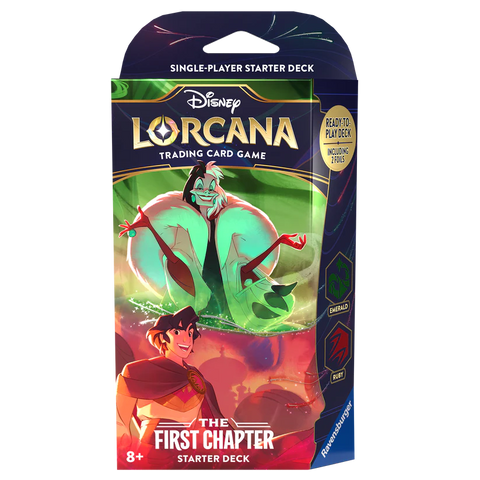 starter decks lorcana Disney TCG: Shimmering Skies (2 options) Common Ground Games Make your dreams come true with Disney Lorcana Disney Lorcana: Fabled Starter Deck