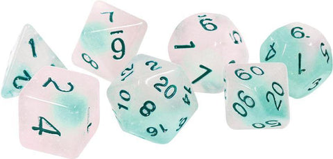 Sirius Dice: RPG Set - Frosted Glowworm