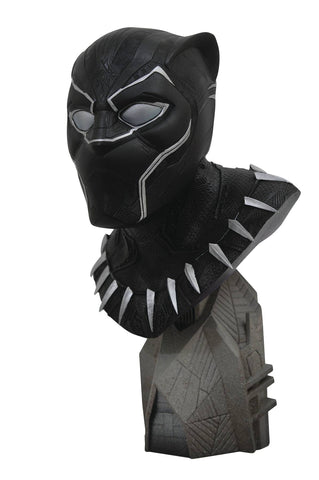 LEGENDS IN 3D MARVEL MOVIE AVENGERS 3 BLACK PANTHER 1/2 SCAL