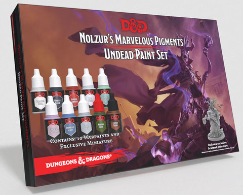 Dungeons & Dragons: Nolzur's Marvelous Pigments - Undead Paint Set