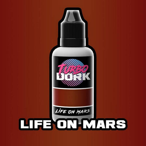 TURBO DORK: METALLIC ACRYLIC PAINT: LIFE ON MARS (20ML BOTTLE) (TDK4734)