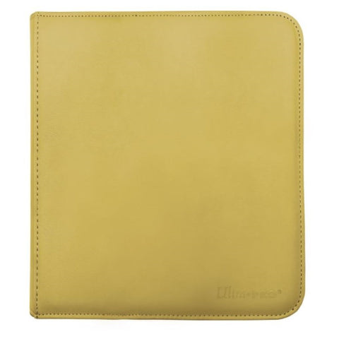 Ultra PRO: Vivid 12-Pocket Zippered PRO-Binder - Yellow