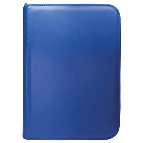 Ultra PRO: Vivid 4-Pocket Zippered PRO-Binder - Blue