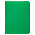 Ultra PRO: Vivid 9-Pocket Zippered PRO-Binder - Green