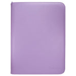 Ultra PRO: Vivid 9-Pocket Zippered PRO-Binder - Purple