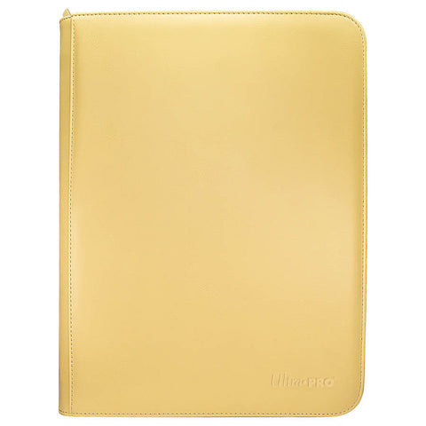 Ultra PRO: Vivid 9-Pocket Zippered PRO-Binder - Yellow