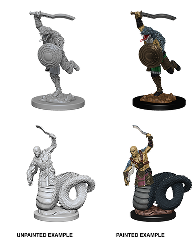 Dungeons & Dragons Nolzur's Marvelous Unpainted Miniatures: W4 Yuan-Ti Malisons