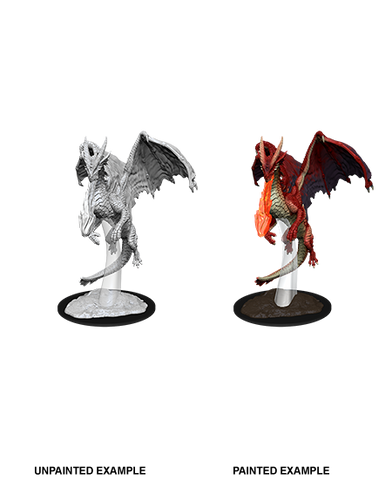 Dungeons & Dragons Nolzur's Marvelous Unpainted Miniatures: W11 Young Red Dragon