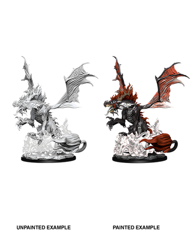 Pathfinder Deep Cuts Unpainted Miniatures: W12 Nightmare Dragon