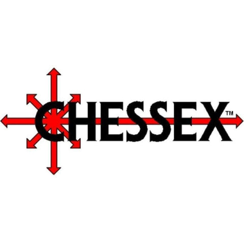 Chessex: Scarab 12mm D6 Block (36) - Scarlet/Gold