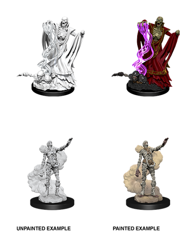 Dungeons & Dragons Nolzur's Marvelous Unpainted Miniatures: W11 Lich & Mummy Lord