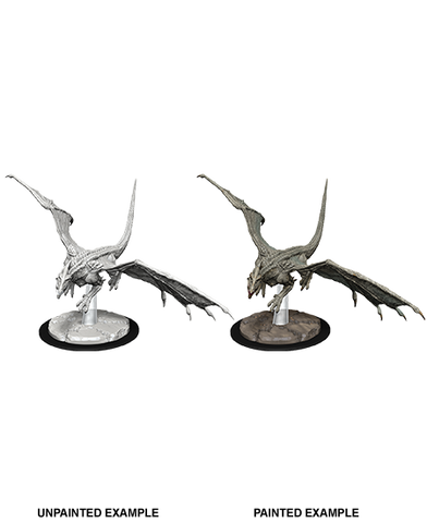 Dungeons & Dragons Nolzur's Marvelous Unpainted Miniatures: W9 Young White Dragon