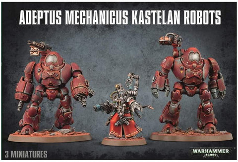 Warhammer 40K: Adeptus Mechanicus Kastelan Robots