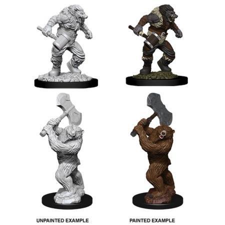 Dungeons & Dragons Nolzur's Marvelous Unpainted Miniatures: W9 Wereboar & Werebear