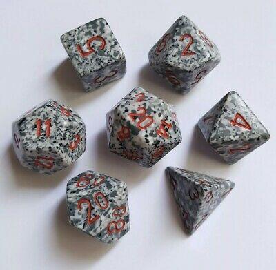 Chessex: Speckled 7-Die Set - Granite
