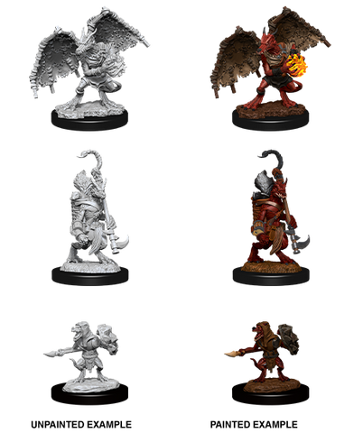 Dungeons & Dragons Nolzur's Marvelous Unpainted Miniatures: W12 Kobold Inventor, Dragonshield & Sorcerer