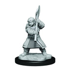 Critical Role Unpainted Miniatures: W1 Dwarf Dwendalian Empire Fighter