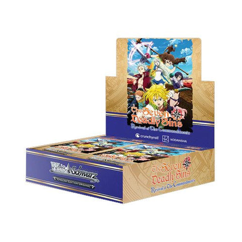 seven deadly sins booster box Divine Cross TCG - The Sins: Four Knights of the Apocalypse Vol.1 You will love the gameplay Buy Wei Schwarz - Booster