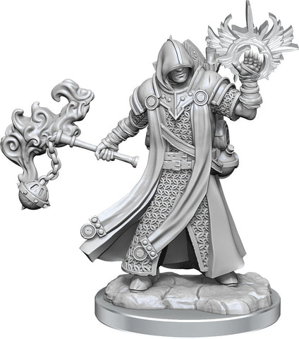 Dungeons & Dragons Frameworks: W01 Human Cleric Male
